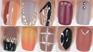 easy fall nail ideas | huge nail art compilation