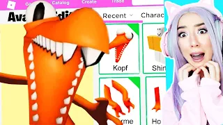 BEKI macht ORANGE RAINBOW friends einen Roblox Account vor HALLOWEEN  2022 (einfaches DIY vom NOOB)