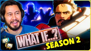 Marvel Studios' WHAT IF...? SEASON 2 - Official Trailer & Holiday Wordplay Reaction!