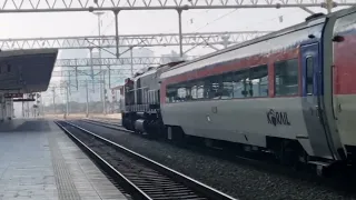 서울역 무궁화 열차 통과 장면