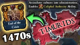 Timurids Offer The MOST UNIQUE EXPERIENCE in EU4 1.35 Europa Expanded