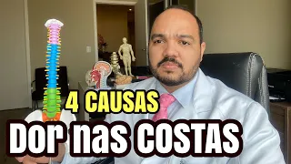 Dor no meio das costas: 4 possíveis causas e o que fazer