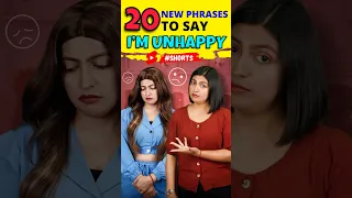 मत बोलो 😪 Unhappy! सीखो New Spoken English Phrases | Kanchan Keshari, English Connection #shorts