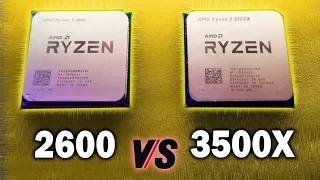 Best New 6 Core Gaming CPU? Ryzen 5 2600 Vs. 3500X (i5-9400F and 3600 Inc.)