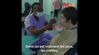 Stellie est accompagnante éducative et sociale au sein d'une maison d’accueil spécialisée (MAS)