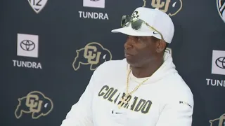 Deion Sanders full press conference after Colorado's 45-42 upset win over No. 17 TCU