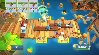 Дополнение для Overcooked 2 - Surf 'n' Turf уровень 1-2