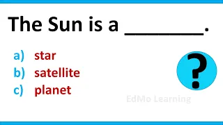 SPACE QUIZ. SOLAR SYSTEM QUIZ. GENERAL SCIENCE TEST.