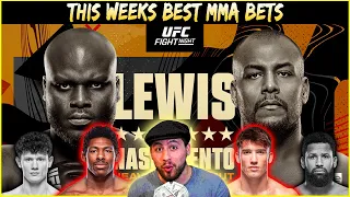This Weeks Best MMA Bets - UFC St. Louis Betting Breakdown Lewis vs Nascimento | Lock of the Week