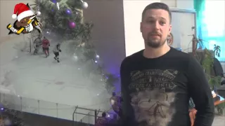 Новогоднее поздравление от игроков ХК Шахтёр Солигорск