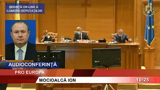 Ședința Camerei Deputaților din data de 14.07.2020.