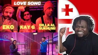 Dilla al sukhumi X Erekle X Kay G - Love Song // Erekle deisadze & kkayg - DILASADRIAN | REACTION