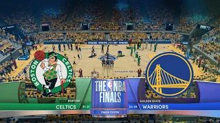 NBA 2K22 Finals Celtics vs Warriors NEXT-GEN Game 1