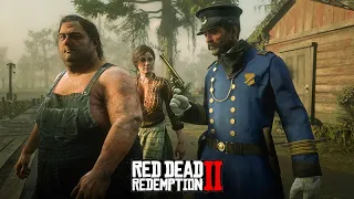 Jogando de POLICIAL - Indo atrás dos IRMÃOS ABERDEEN - Red Dead Redemption 2