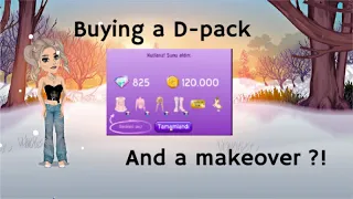 buying the new diamond pack + small make-over || MSP/MovieStarPlanet