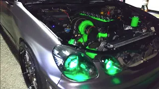 1200hp 9 Second LEXUS GS300 2JZ Daily Street Car Sleeper Turbo Build Overview 2GS