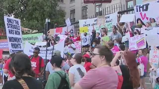 Protestors condemn overturning of Roe v. Wade in Atlanta after Supreme Court draft opinion leak