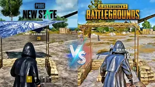 Pubg New State Vs PUBG PC Max Graphics Comparison | HDR Gameplay