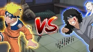 NARUTO vs KIBA   Examenes Chunin   Español Latino ᴴᴰ