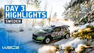 WRC2 Day 3 Highlights | WRC Rally Sweden 2024