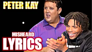 FIRST TIME REACTION TO Misheard Lyrics | Peter Kay: The Tour That Didn't Tour Tour