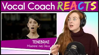 Vocal Coach reacts to Miserere mei, Deus - Allegri - Tenebrae conducted by Nigel Short