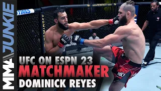 Who's next for Dominick Reyes after brutal KO loss? | UFC on ESPN 23 matchmaker