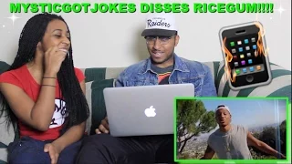 Couple Reacts : MysticGotJokes Ricegum Diss Track Reaction!!!!