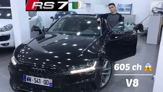 Audi rs7 605ch en Algérie 🇩🇿 😱اودي ارس 7 الفخامة والقوة ادخل تستمتع بصوت v8