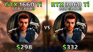 GTX 1660 Ti Vs RTX 3060 Ti | Test in 2023 With 13 Games🔥 | How Big is The Difference!