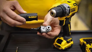 DeWALT DT20502 - elastyczna udarowa przedłużka 180° z głowicą kątową 90° 1/4"