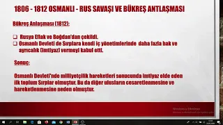 OSMANLI   RUS REKABETİ