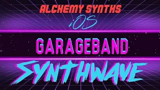 making an 80s Synthwave Instrumental Track In GarageBand iOS (with Alchemy Synths) - IPad 5