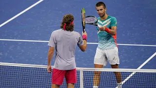 Stefanos Tsitsipas vs Borna Coric Extended Highlights | US Open 2020 Round 3