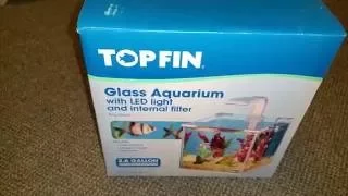 Top Fin 2.6 Gallon Fish Tank Unboxing