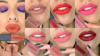 SMASHBOX Always On Matte Liquid Lipstick | Review + Lip Swatches // BEST LIQUID LIPSTICK EVER!!!