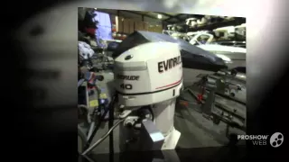 Evinrude e-tec 40pk engine, inboard gasoline year - 200