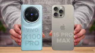 ViVO X100 Pro Vs iPhone 15 Pro Max | Full Comparison ⚡ Which one is Better?