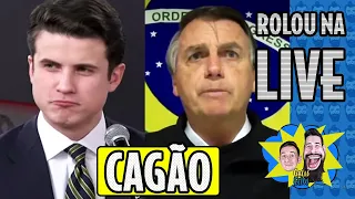 Bolsonaro surta e abandona entrevista na Jovem Pan | Galãs Feios