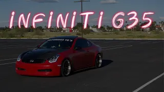 Infiniti G35 | Aodhan ds07 | Hexis Garnet Red Glitter Wrap | Notorious VQ's