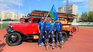 Юношеская сборная Югры стала чемпионом России по пожарно-спасательному спорту