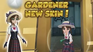 #47 Gardener "Bedding Flower" New Skin Gameplay (Ivory Tower) | Identity V | 第五人格 | 제5인격 |アイデンティティV