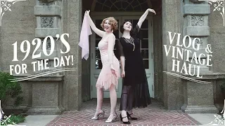 1920's For The Day! || Roaring Twenties Lawn Party at the Crane Estate VLOG & HAUL