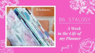 B6 Stalogy: A Week in the Life of my Planner (Part 1)