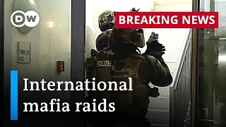 Massive international police operation targets Italian mafia | DW News