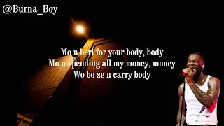 Burna Boy - Vanilla [Official Music Video] [Lyrics]