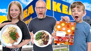 EATING only IKEA FOOD for 24hours!!