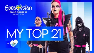 Eurovision 2024  - Top 21 (NEW: 🇸🇲)