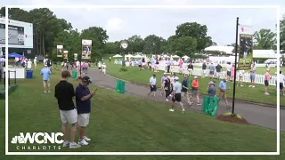 Last day of the Wells Fargo championship at Quail Hollow