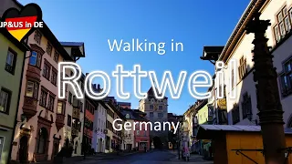 【Rottweil】🇩🇪Walking in Rottweil Germany / The oldest town in Baden-Württemberg / Walking Tour